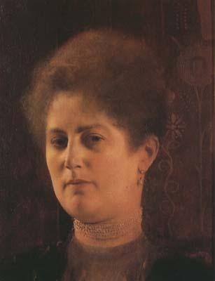 Gustav Klimt Portrait of a Lady (Frau Heymann) around (mk20) Sweden oil painting art